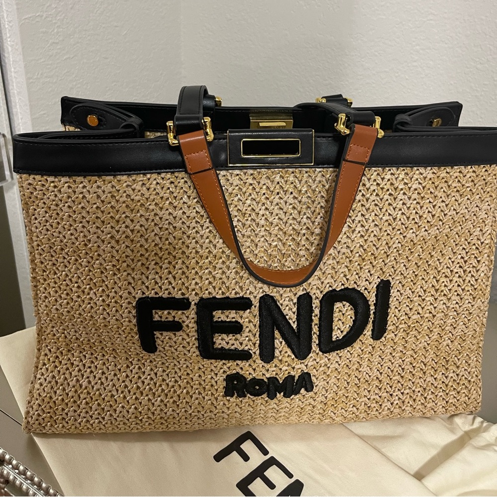 Fendi Peekaboo Tote Bag